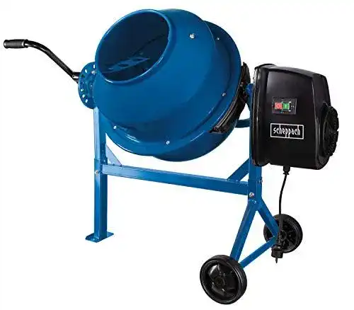 Scheppach Betonmischer MIX63 mit 220 W und 63 L Fassungsvermögen