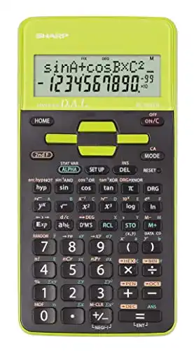 Sharp EL-531 TH-GR Taschenrechner für wissenschaftliche Anwendungen