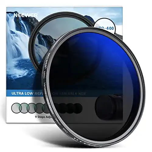 Neewer 58mm variabler ND-Filter ND2 bis ND400