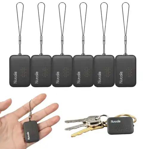 GPS Schlüsselanhänger Nutale Mini Schlüsselfinder 6er Set