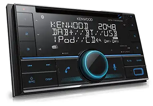 Kenwood DPX-7300DAB 2-DIN CD-Autoradio mit DAB+ und Bluetooth