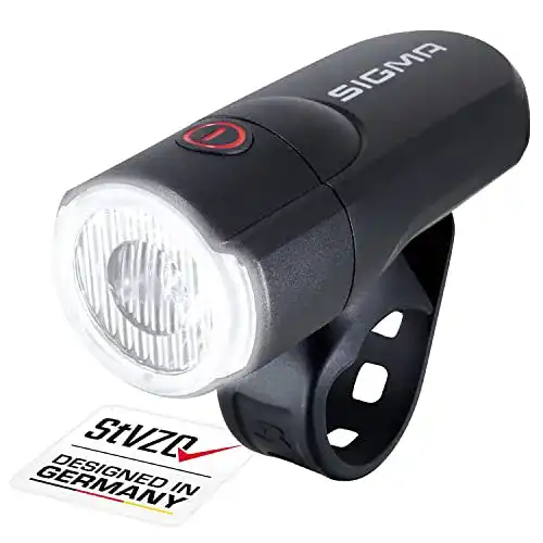Fahrradlampe Sigma Sport AURA 30 LED mit Batteriebetrieb