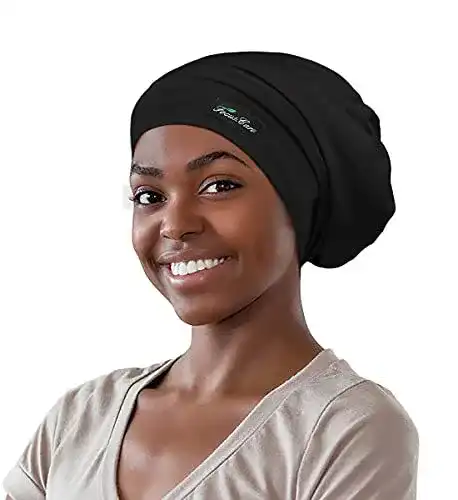 Verstellbare Schlafmütze FocusCare mit Satinfutter für Damen
