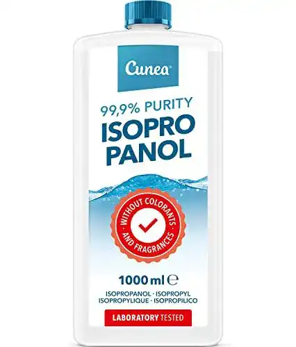 Isopropanol Cunea 99,9% als Fettlöser und Reinigungsflüssigkeit