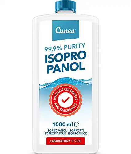 Isopropanol Cunea 99,9% als Fettlöser und Reinigungsflüssigkeit