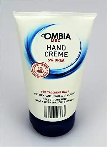 Ombia Med Lacura Handcreme mit 5% Urea für trockene Haut