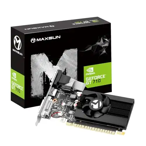 Maxsun GeForce GT 710 4GB Low Profile Grafikkarte