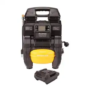 Weldinger Flüsterkompressor FK60 Akku Pro 550W mit 5 Liter Aluminiumtank