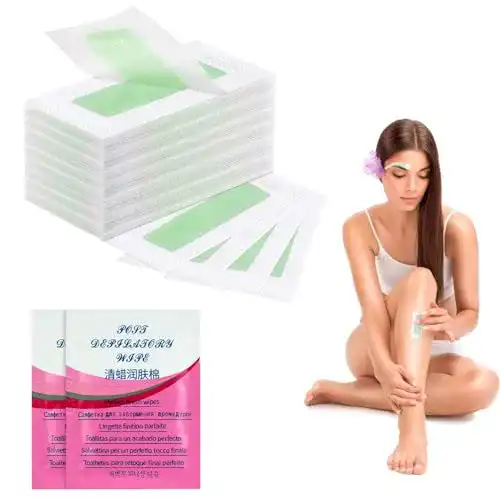 Kaltwachsstreifen für Bikinizone Acwoo, 47 Stück