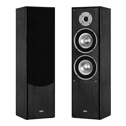 Mohr Lautsprecher SL10 Standlautsprecher Paar in Schwarz