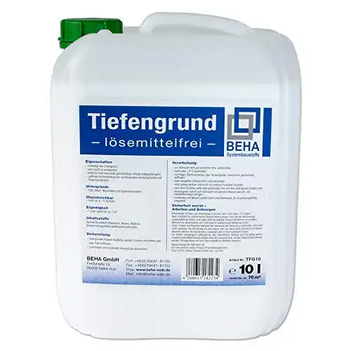 Tiefengrund BEHA 10 Liter Grundierung für Putz und Beton