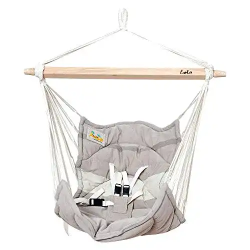 Federwiege Lola Bella Chica 4in1 für Babys von Geburt bis 3 Jahre