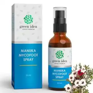 Fußpilz-Spray Green Idea mit Manuka und Teebaum – Mycofoot Spray