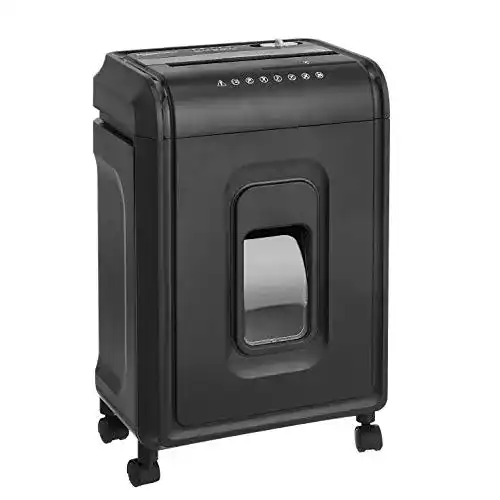 Aktenvernichter mit Sicherheitsstufe 4 von Amazon Basics