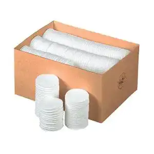 Wattepads Comair Germany 7001255, 500 Stück aus 100% Baumwolle
