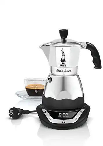Bialetti Moka Timer Elektrische Kaffeemaschine