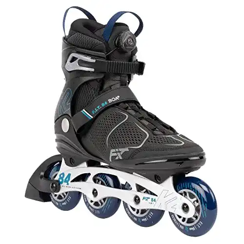 K2 F.I.T. 84 BOA Inline-Skates für Herren in Grau-Blau