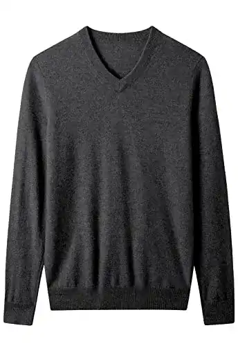 Kaschmir-Pullover für Herren von Zhili in 100% Kaschmir für den Winter