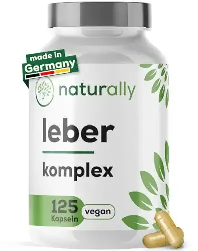 Cholin Naturally Leber Komplex 125 Kapseln für 4 Monate