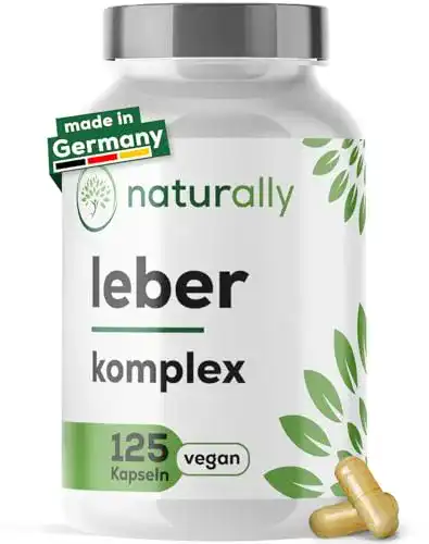 Cholin Naturally Leber Komplex 125 Kapseln für 4 Monate