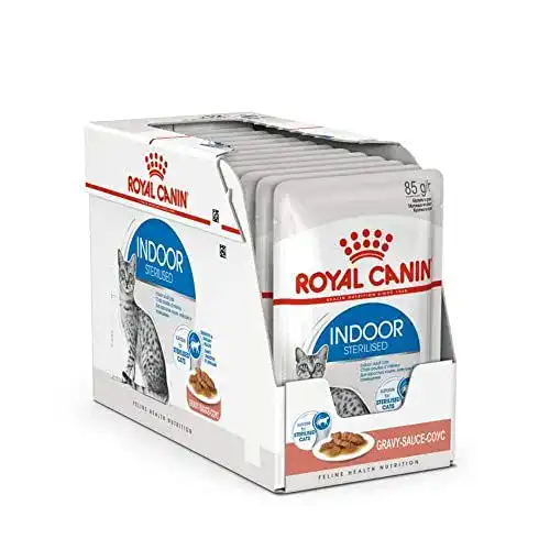 Royal Canin Indoor Sterilised Nassfutter für Katzen in Soße