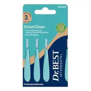 Interdentalbürsten Dr. Best GreenClean Interdental, Größe 3, 6 Stück