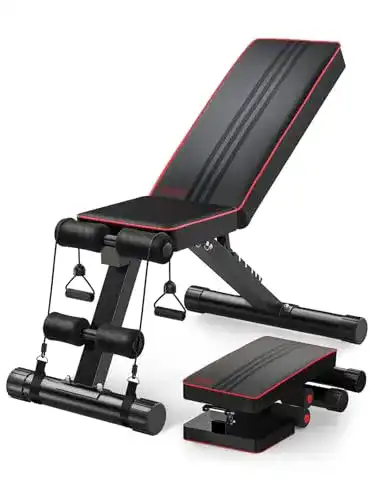 Klappbare Multifunktions Hantelbank YOLEO für Fitness und Training
