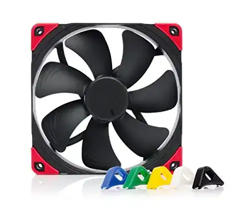 Noctua NF-A14 PWM chromax.black.swap Lüfter, 140mm, Schwarz