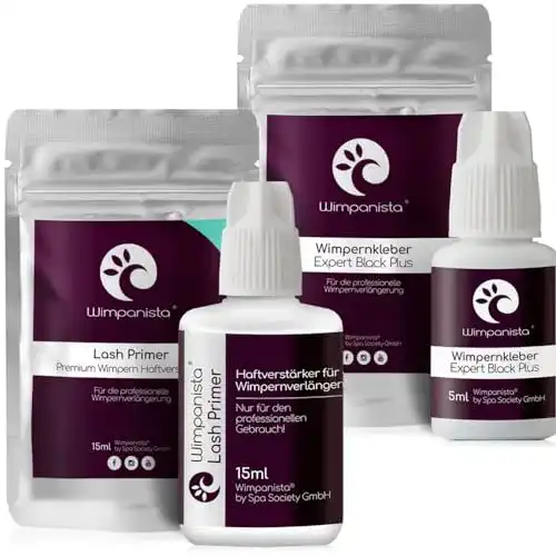 Wimpernkleber Wimpanista Set für Wimpernverlängerung