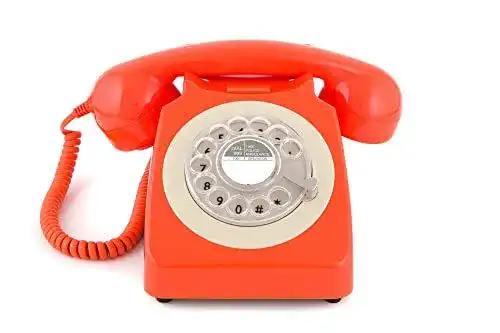 Wählscheibentelefon GPO 746 im Retro Design mit Wählscheibe