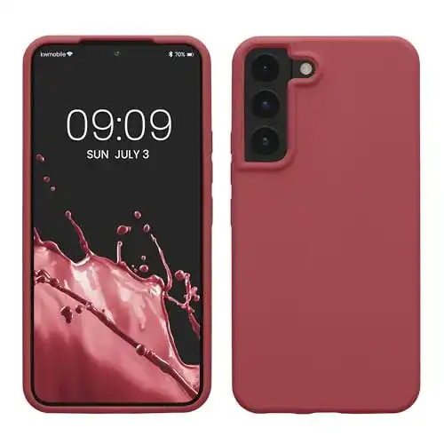 Kwmobile Schutzhülle für Samsung Galaxy S22 Silikon Case
