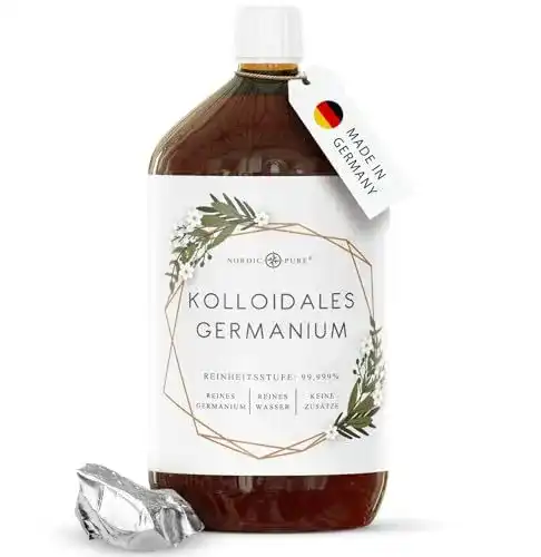 Kolloidales Germanium Nordic Pure 100 PPM 1000 ml