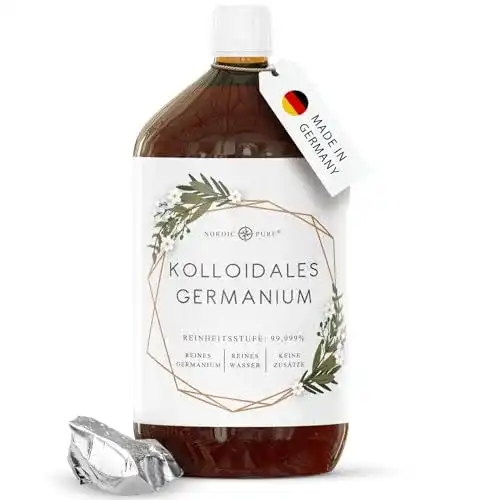 Kolloidales Germanium Nordic Pure 100 PPM 1000 ml
