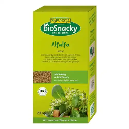 Alfalfa Rapunzel Luzerne BioSnacky 200 g