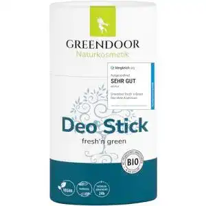 Deo ohne Aluminium Greendoor Deo Stick fresh’n green 50g