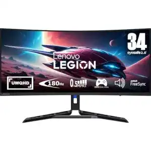 Lenovo Legion R34w-30 Monitor 34″ UWQHD Curved Gaming 180Hz 0,5ms