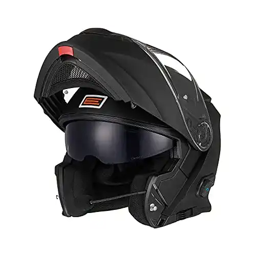 Motorradhelm Bluetooth Klapphelm von Origine mit Doppelvisier