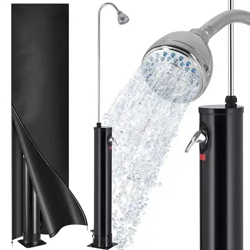 Gartendusche Deuba Monzana Solardusche 18 Liter mit Schutzhaube