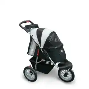 Hundebuggy Innopet Pet Stroller IPS-070 in Schwarz/Silber