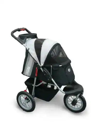 Hundebuggy Innopet Pet Stroller IPS-070 in Schwarz/Silber