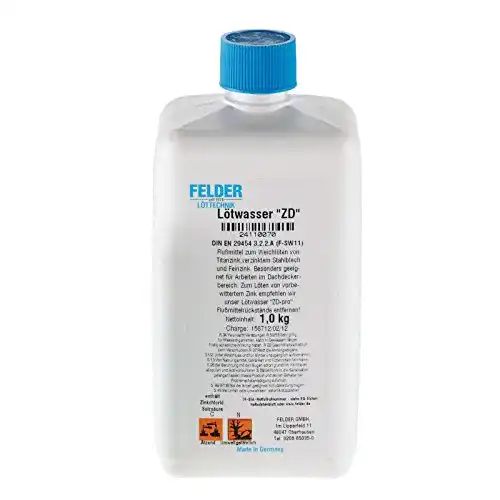 Felder Lötwasser ZD Flussmittel für Weichlötungen, 1000ml