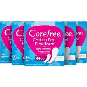 Carefree Slipeinlagen Cotton Feel Flexiform 100 – 56 Stück