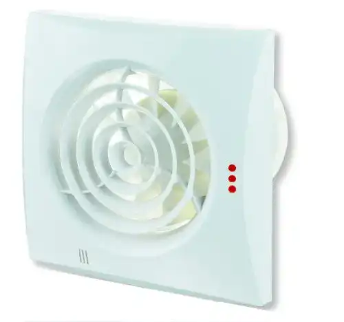 Badlüfter SKS24 Abluftventilator Quiet V2 mit Timer und Rückluftsperre