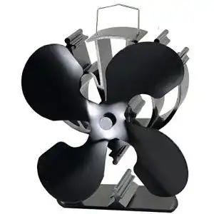 Ofenventilator Voda – Wärmebetriebener 4-Blatt Herdventilator