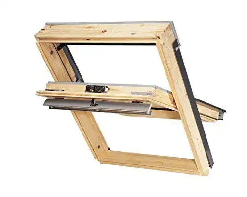 Velux Dachfenster Original Schwingfenster aus Holz GZL 1051 – SK06 (114×118 cm)