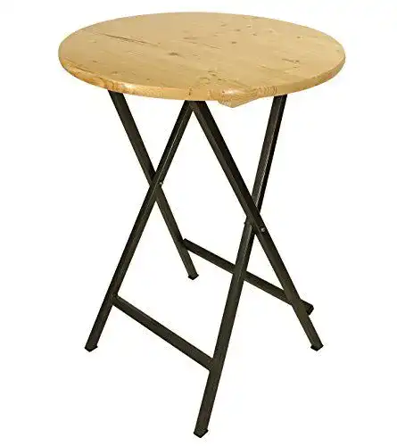 Stehtisch Degamo Zürich 78 cm rund mit grauem Stahlgestell