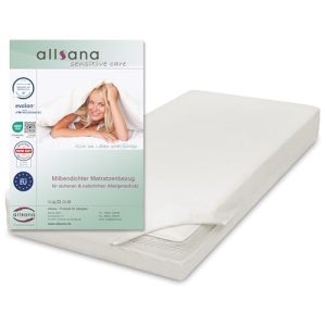 Allsana Allergiker Matratzenbezug 90x200x24 cm für Allergiker