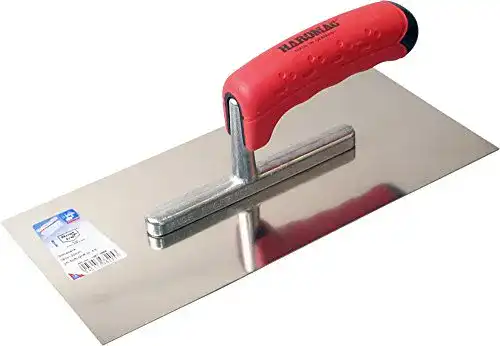 Glättkelle HAROMAC aus Edelstahl, 280×130 mm, Made in Germany