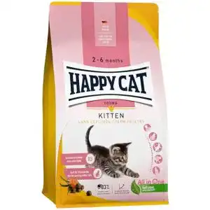 Happy Cat Trockenfutter Young Kitten Land Geflügel 1,3 kg