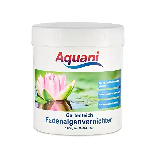 Fadenalgenvernichter Aquani für Gartenteiche 1000g Algenmittel